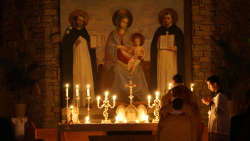 ordopraedicatorum:Rorate Mass at St. Thomas Aquinas in...
