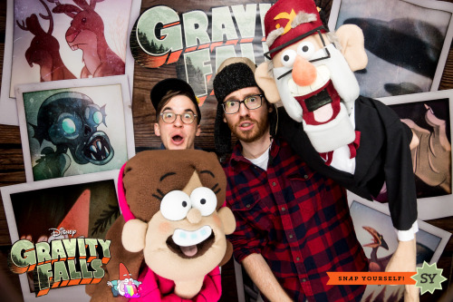 Things got Weird at the Gravity Falls Wrap Party.Alex Hirsch...