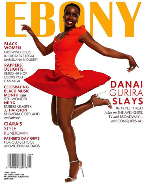 thewalkingdead-fanuk - Danai gurira for ebony magazine // June...