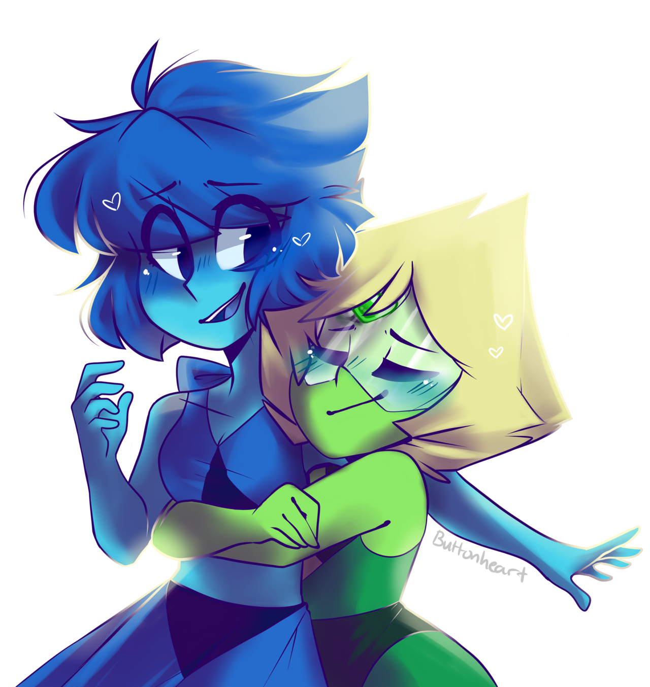 Adorable Lapidot commission for @abraxaswithaxes ! Thank you so much for commissioning me!