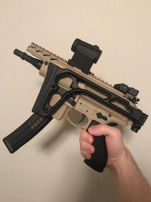 schweizerqualitaet - Sig Sauer MPX with 4.5″ barrel. For when you...