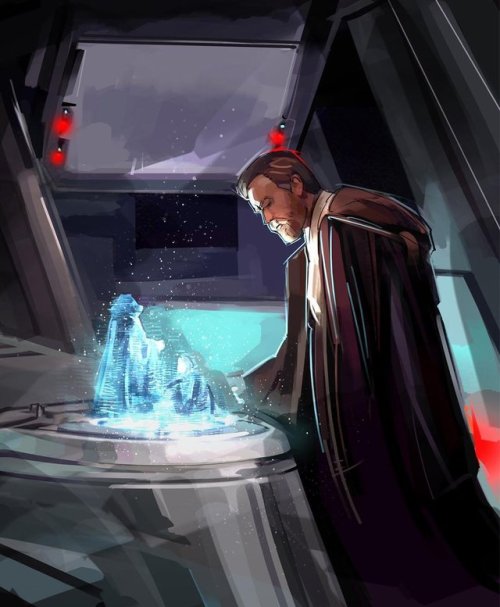star-wars-forever - Obi-Wan at the Jedi Temple by Venamis