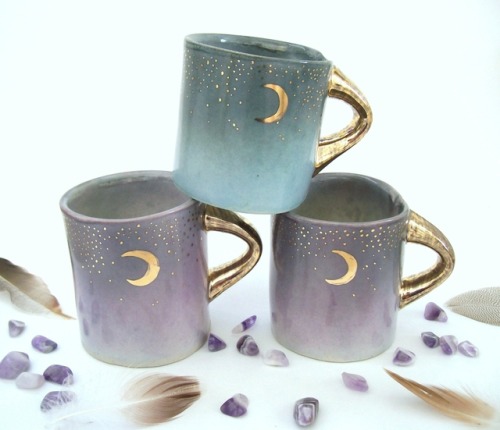 sosuperawesome:Mugs, Planters and Incense Holders, by Kira Call...