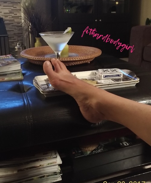 Martini and a foot rub heaven can wait any volunteers.