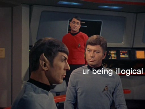 princenimoy - readysteadytrek - Don’t get in the way of Spock...