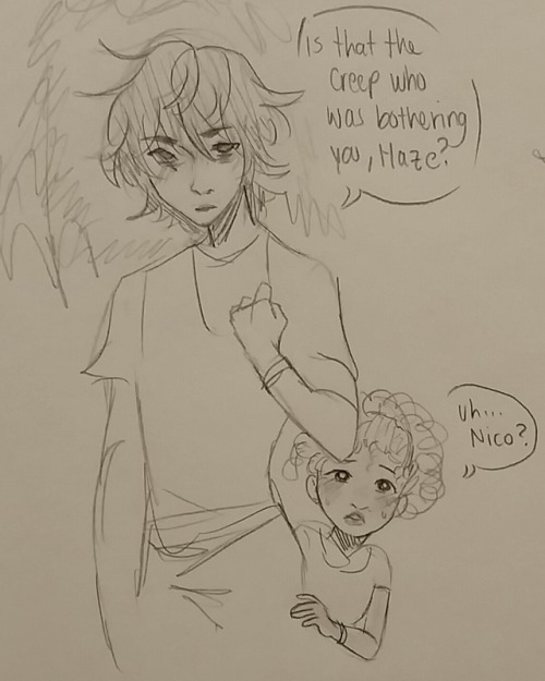 Nico is an overprotective big brother and Leo is a sensetive...