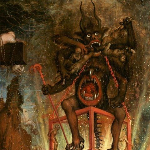themacabrenbold - Master of Dreux Budé, The Harrowing of Hell...