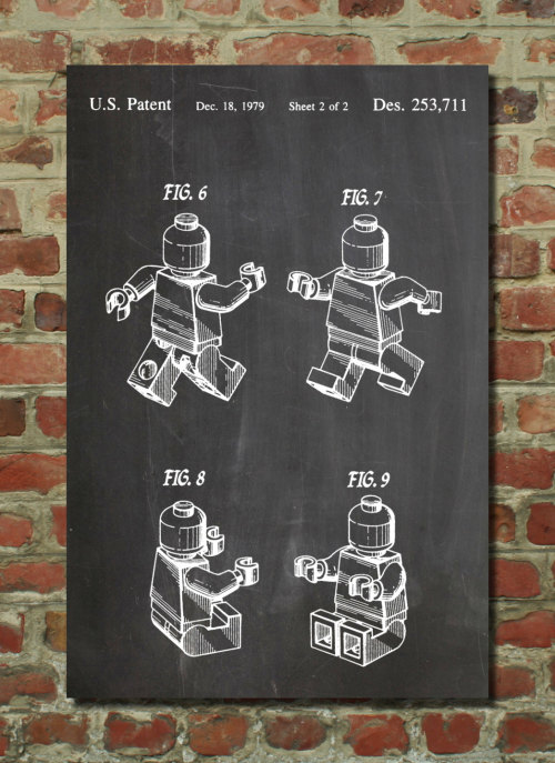 archatlas - LEGO Patent DrawingsPosters created...