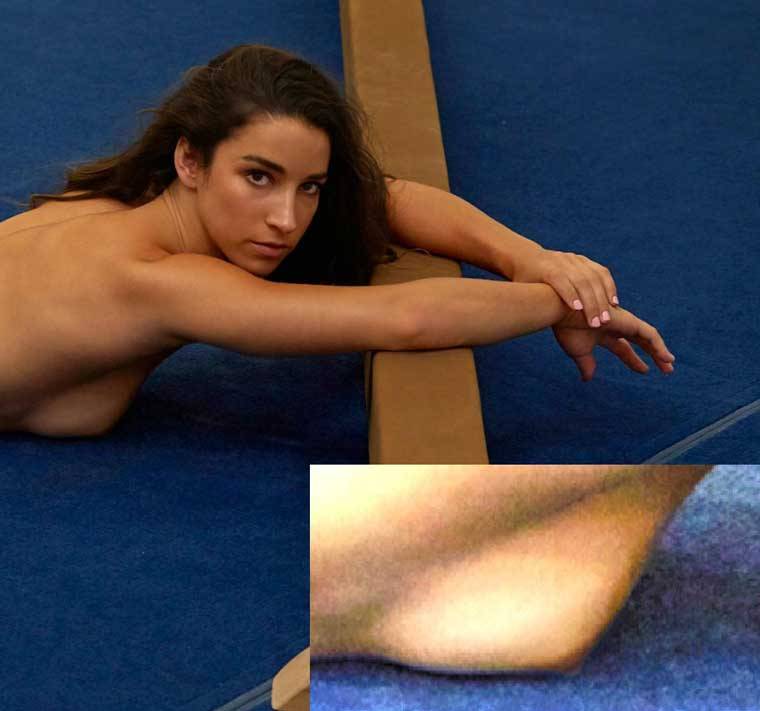 Topless photo shoot aly raisman Aly Raisman