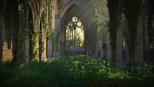 the-enchanted-storybook - Derelict Gothic Abbey ~ Jorge Carlos...
