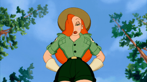 adventurelandia:Jessica Rabbit in Trail Mix-Up (1993)