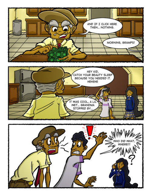 theendeavors - Well there goes the professor’s morning… pg #40How...