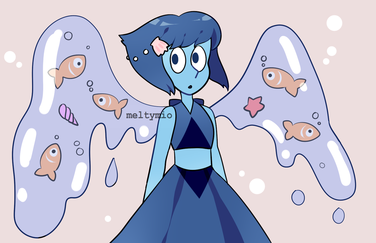 Just Lapis with some fishies Nothing to see here o/