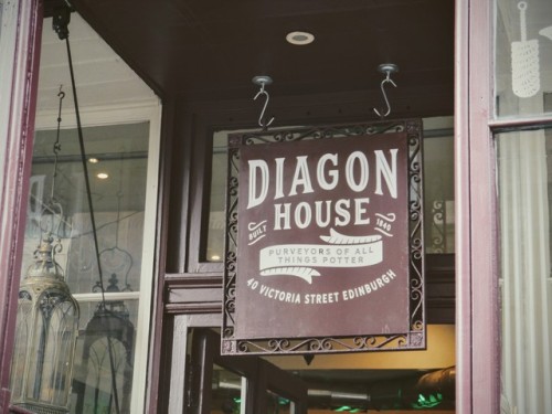 callumogden - Diagon House and the Old Town Bookshop on Victoria...