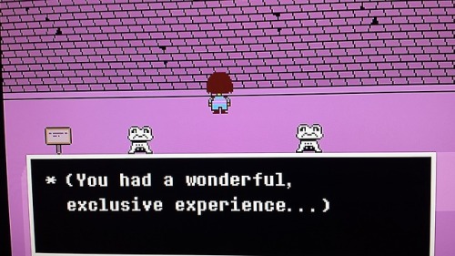 scribblehooves - My sister got Undertale for the Switch and...