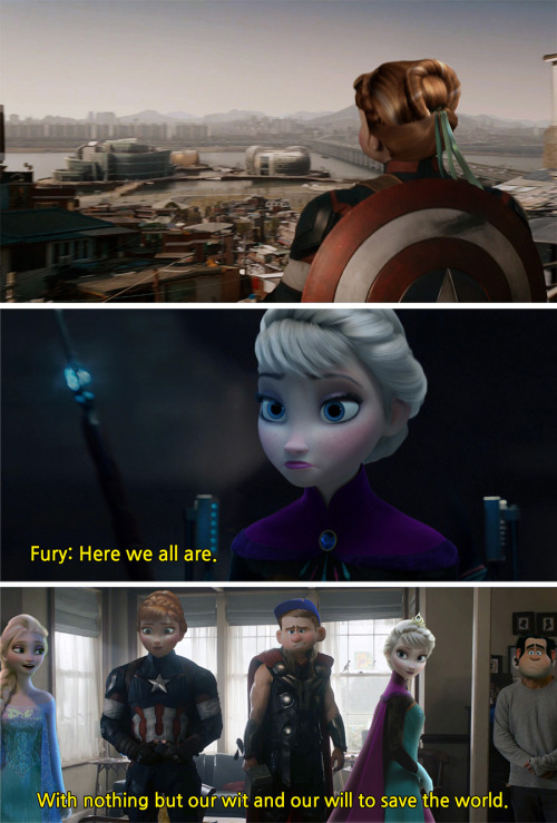 constable-frozen - Disney Avengers - Age of Olaf