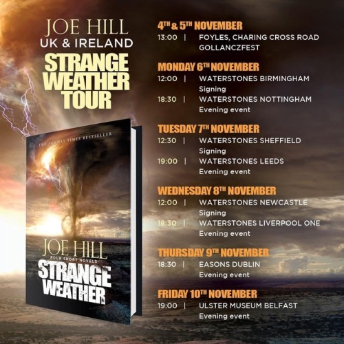 UK & Ireland tour details for STRANGE WEATHER. So looking...