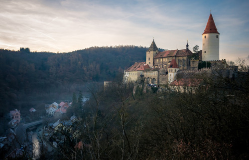 allthingseurope - Krivoklat Castle, Czech Republic (by bialobrody)