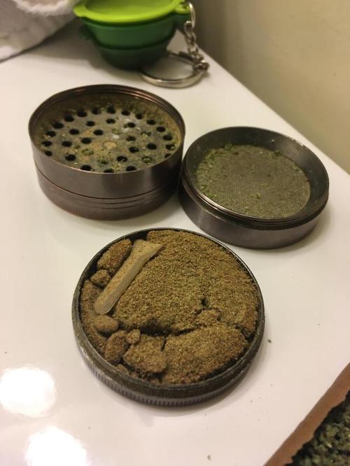 ganjareport - My buddy didn’t realize his grinder has another...