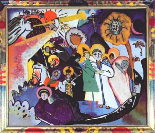 artist-kandinsky - All Saints day I, 1911, Wassily...