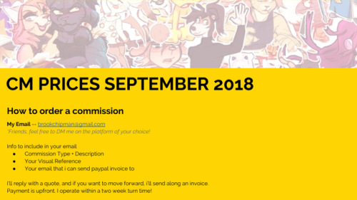 Hey! Commissions are open for September! This tumblr is kinda...