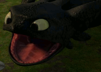 Image result for toothless teeth gif