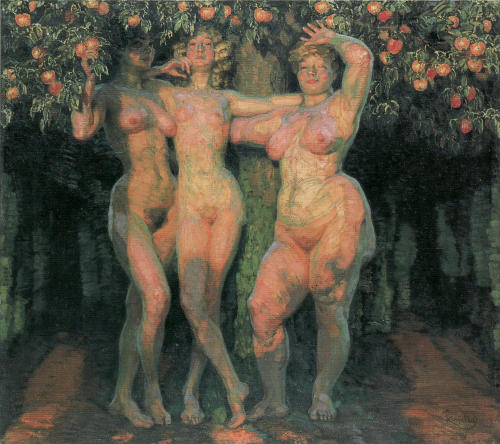beyond-the-canvas - Frantisek Kupka, Autumn Sun Three Goddesses,...