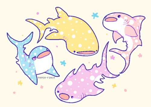 paper-finch -  whale sharks 0 -  on redbubble - 0