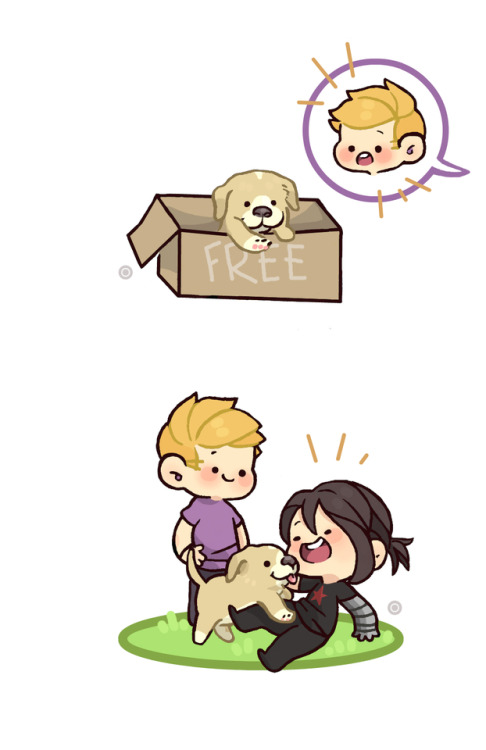 thegirlinthebyakko - @ruby-white-rabbit asked for clint finding...