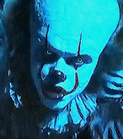 fladorphae - facetime with Pennywise↳ colored - blue