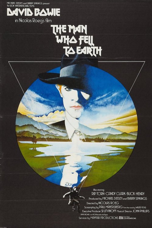 humanoidhistory - British poster for The Man Who Fell to Earth,...
