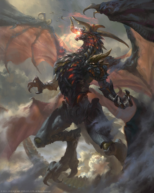 morbidfantasy21 - Neo-Bahamut by BillyChristian For Mobius...