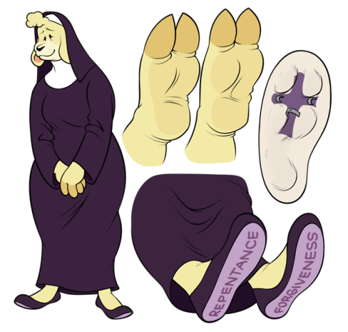 scarfofsilver - Sister Abiline, a nun that likes micros a little...