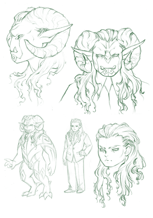 reference in progress for @lioness–hart‘s changeling OC...