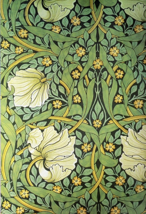 nobrashfestivity - William Morris, Wallpaper Designs, 1870′s