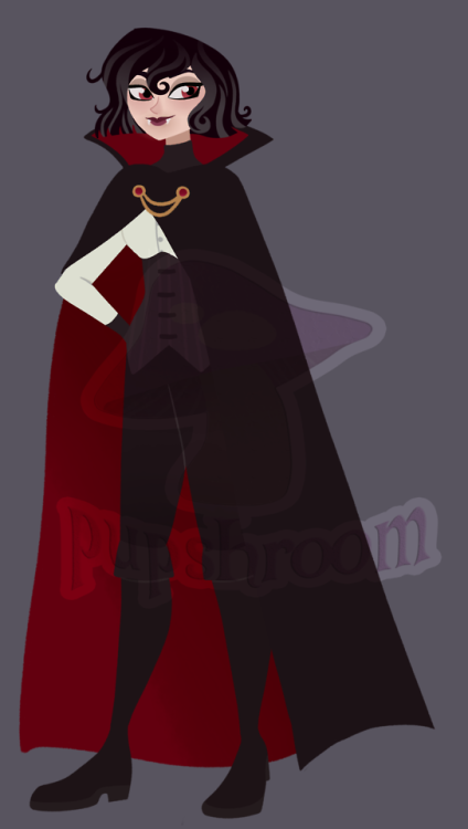 pupshrooms - Vampire Countess Cassandra!I loved designing her!