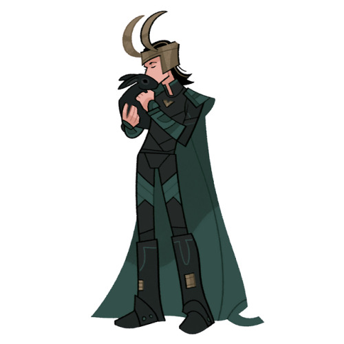 lousysharkbutt - some more gifts from the Loki Defense Squad on...