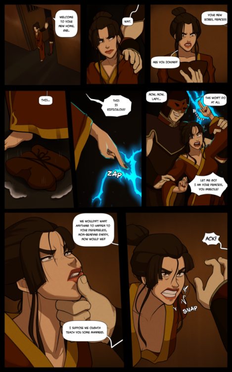 mrpotatoparty - AzulaHere goes the first 2 pages of the Azula...