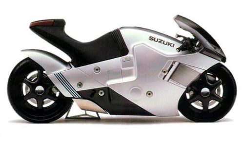 baburujidai - Suzuki Nuda, 1986 Tokyo Motor Show Concept Bike