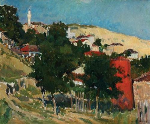 impressionism-art - Amiază la Balcic1925Jean Alexandru...