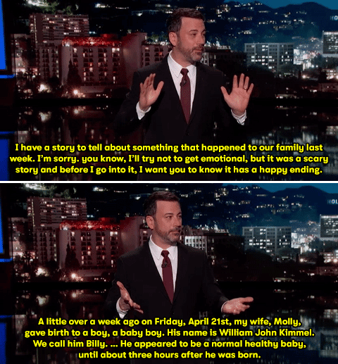micdotcom:Jimmy Kimmel makes an emotional and tearful plea for...