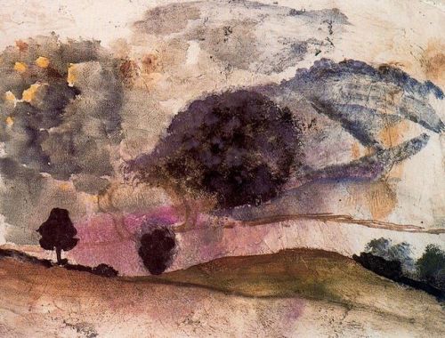 artist-balthus:Landscape in Morvan, 1955, Balthus