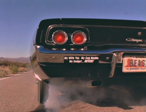 bonhamchrysler1:What movie was this Dodge Charger in?...