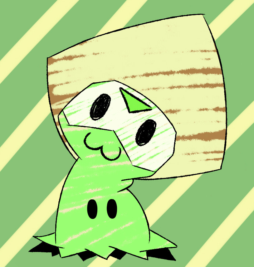 Yesterday I got a package from my bro @silentlaughter992 and one of the things in it was a drawing of mimikyu Jasper (which I absolutely adore) so in return I drew mimikyu Peri, hope you like it dude
