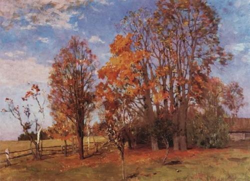artist-levitan - Autumn, 1896, Isaac Levitan