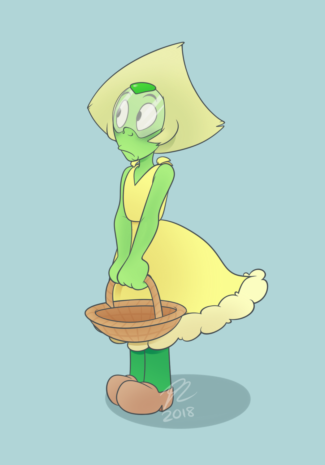 Late to the party, but Peridot in that yellow sun dress was adorable