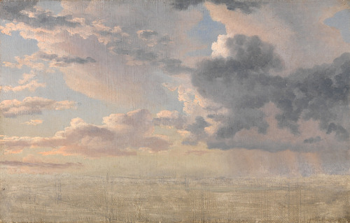 nationalgallery-dk - Study of Clouds over the Sound by C.W....