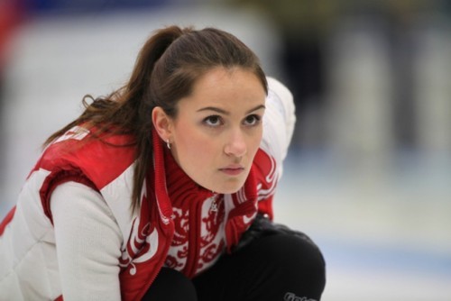 Anna Sidorova Curling Nude