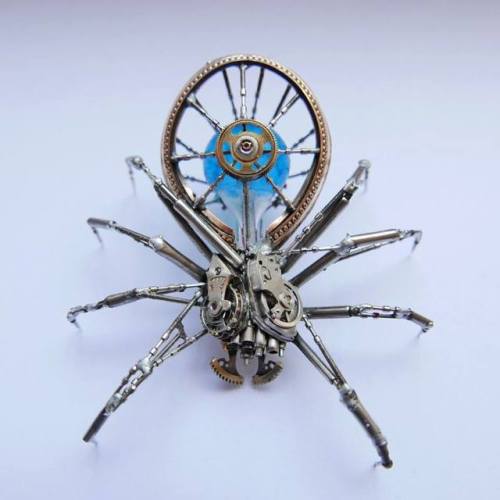 steampunkages - Mechanical insects by Justin...
