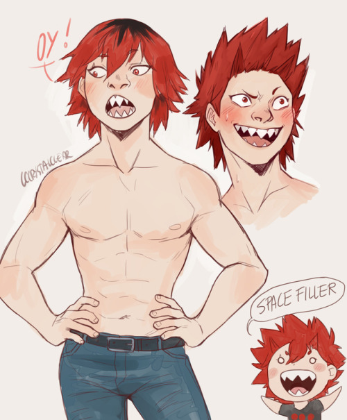 cccrystalclear - Welcome to inconsistent Kirishima, the guy I...